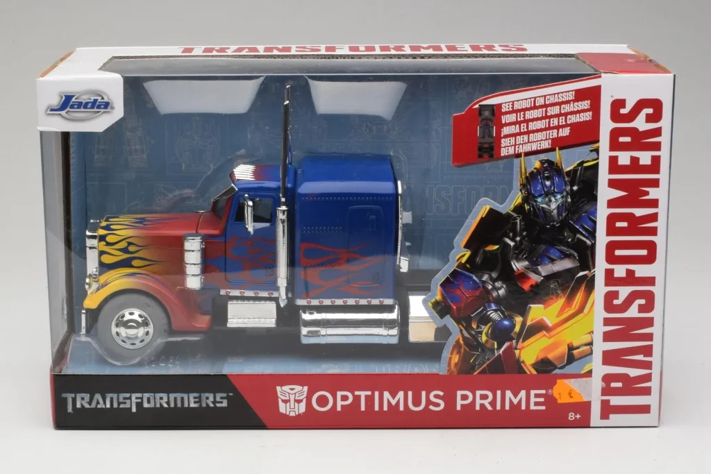 โมเดลรถ 1:24 Peterbilt Optimus Prime Transformers Movie Car Jada (มือสอง)