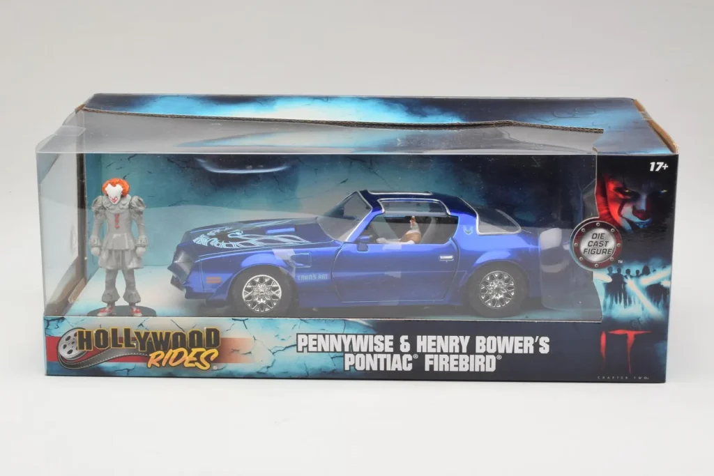 โมเดลรถ 1:24 Pontiac Firebird Pennywise With Figure Jada (มือสอง)