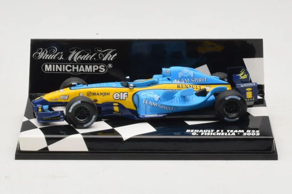 Model 1:43 Renault R25 #6 G. Fisichella F1 year 2005 Minichamps