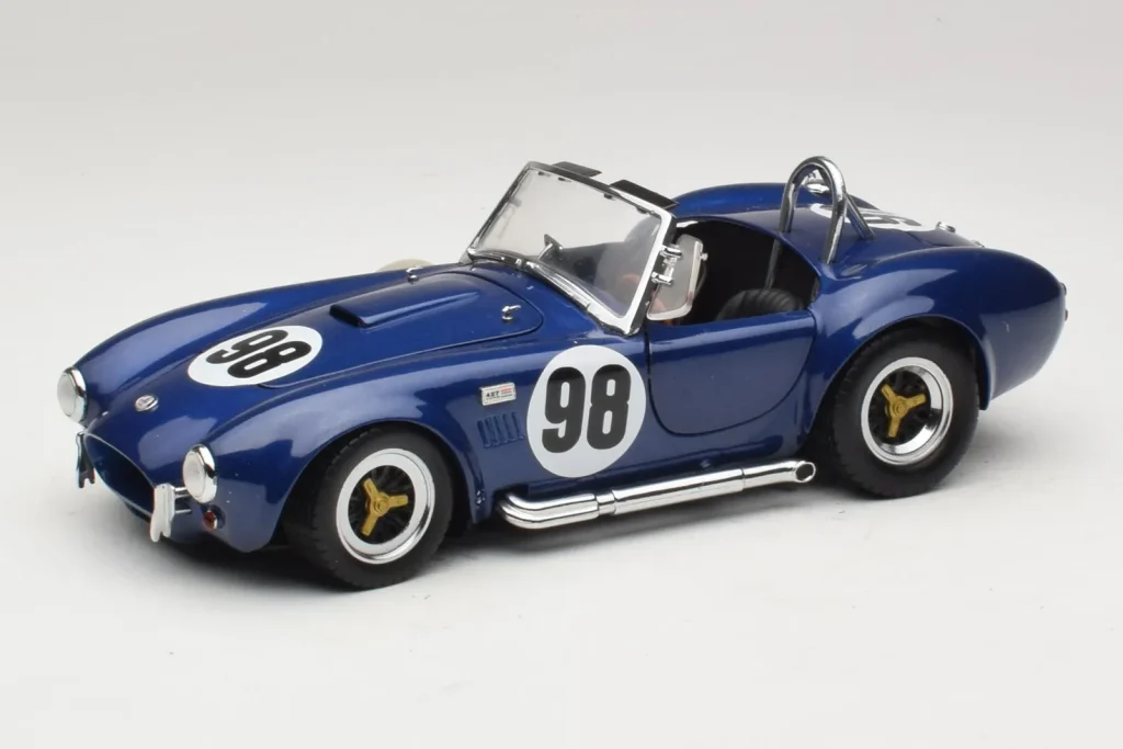 โมเดลรถ 1:18 Shelby Cobra 427 S/C #98 สีน้ำเงิน Kyosho (มือสอง)