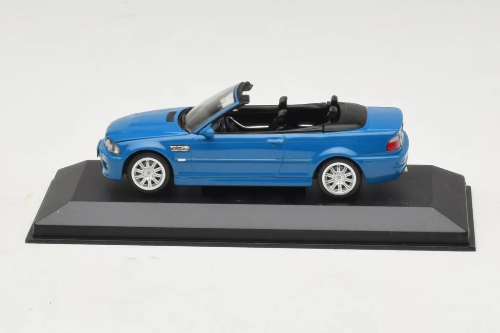 车型 1:43 BMW M3 E46 Cabriolet 蓝色 Minichamps
