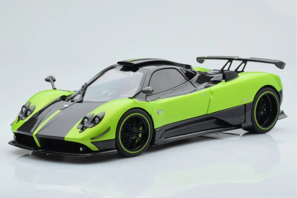 โมเดลรถ 1:18 Pagani Zonda Cinque Green Firenze Almost Real
