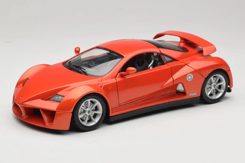 โมเดลรถ 1:18 Giugiaro Prima สีส้ม Bburago (มือสอง)