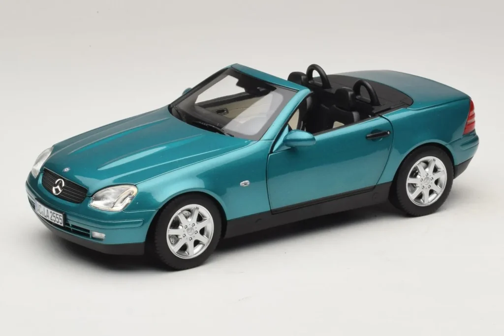 Model 1:18 Mercedes SLK R170 Vivianite green Norev