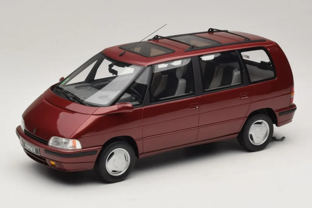 โมเดลรถ 1:18 Renault Espace I RXE V6 Rouge Malaga Otto
