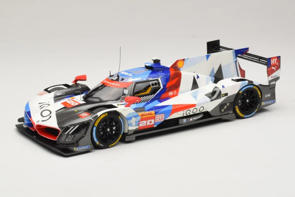 车型 1:18 BMW M Hybrid V8 LMDh #20 V. Rossi Bahrain Test 年 2024 Minichamps