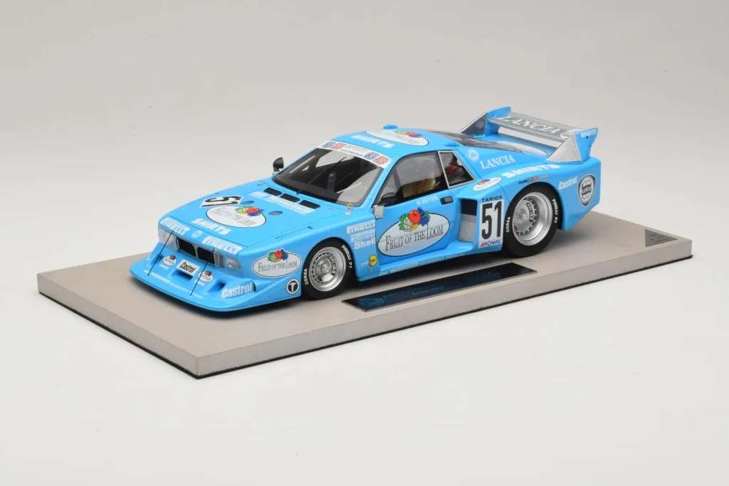 โมเดลรถ 1:18 Lancia Beta Montecarlo Turbo #51 H. Heyer DRM Zolder ปี 1980 Top Marques (มือสอง)