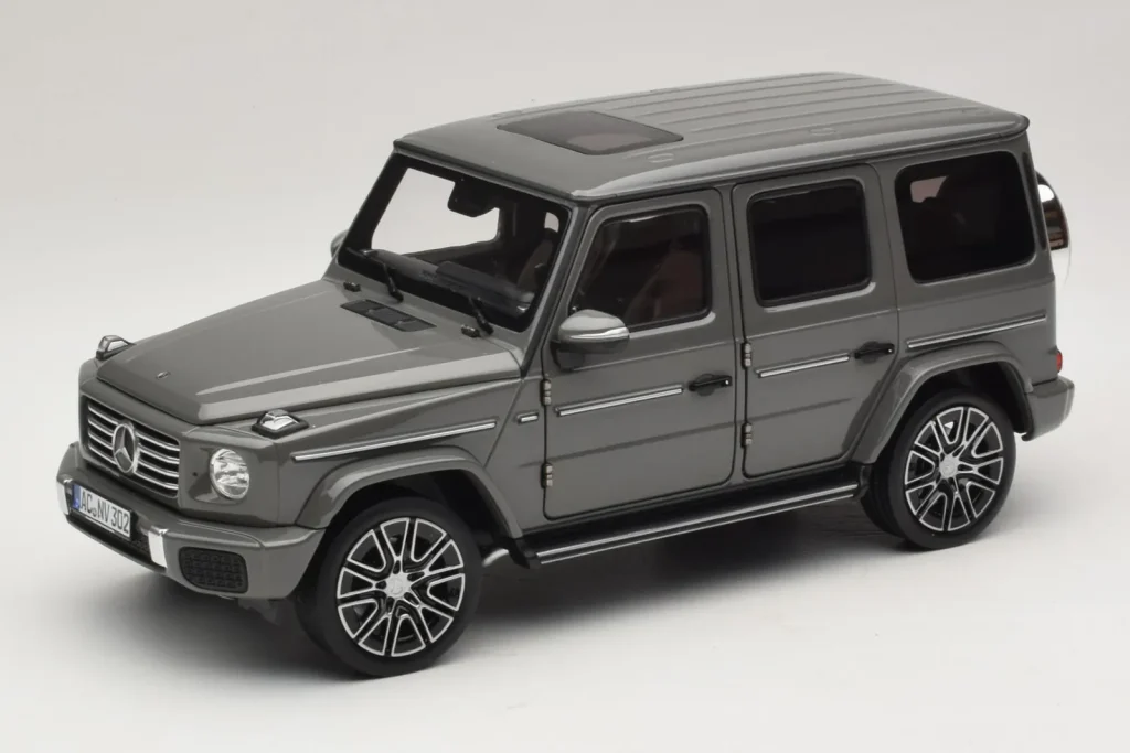 โมเดลรถ 1:18 Mercedes G-Class W465 Classic สีเทา Norev