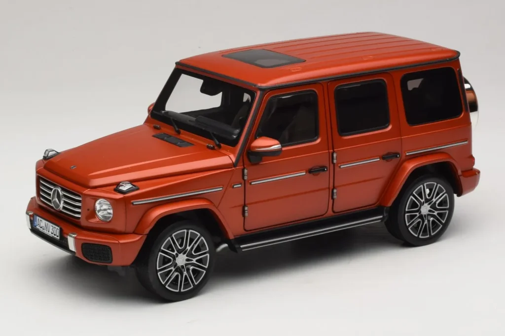 โมเดลรถ 1:18 Mercedes G-Class W465 Copper Orange Matt Norev
