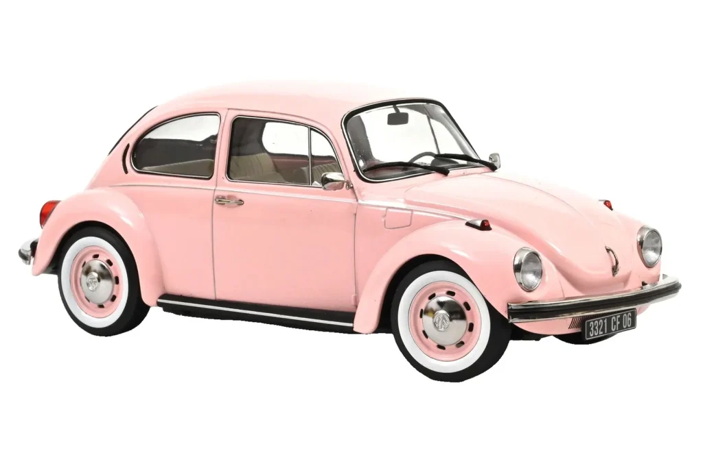 Model 1:18 Volkswagen 1303 Pastel Pink New Baby Gift Norev