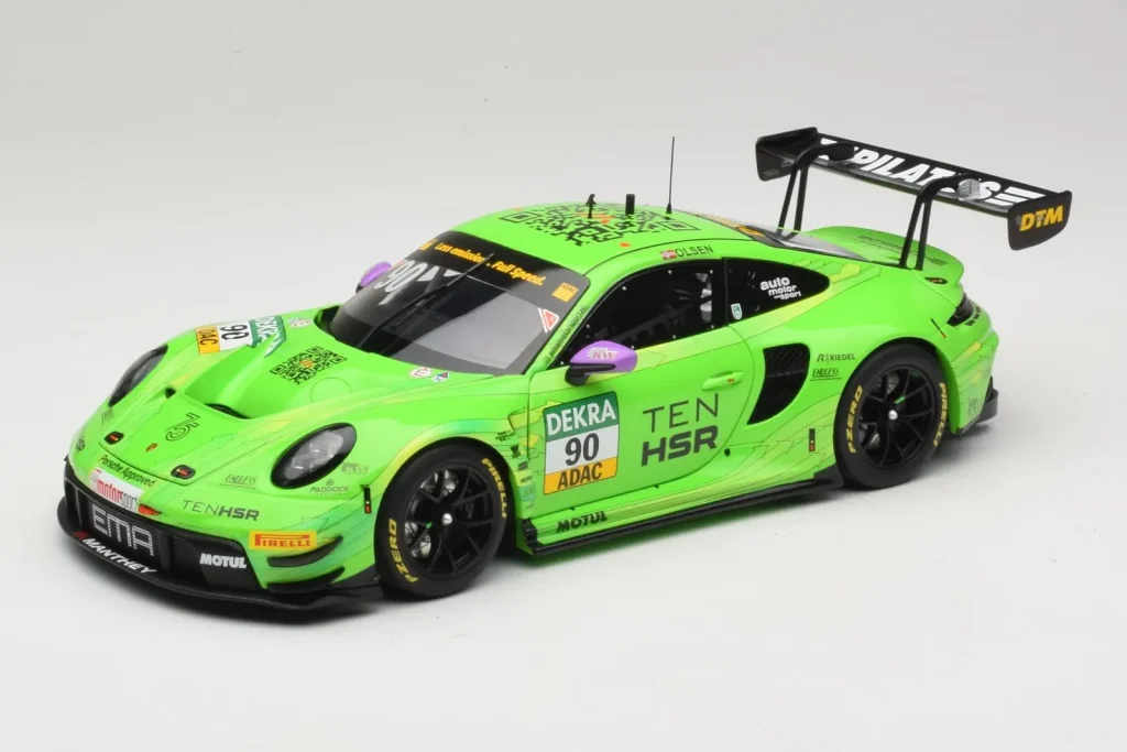 车型 1:18 Porsche 911 992 GT3 R #90 D. Olsen Manthey EMA DTM Norisring 年 2023 Minichamps