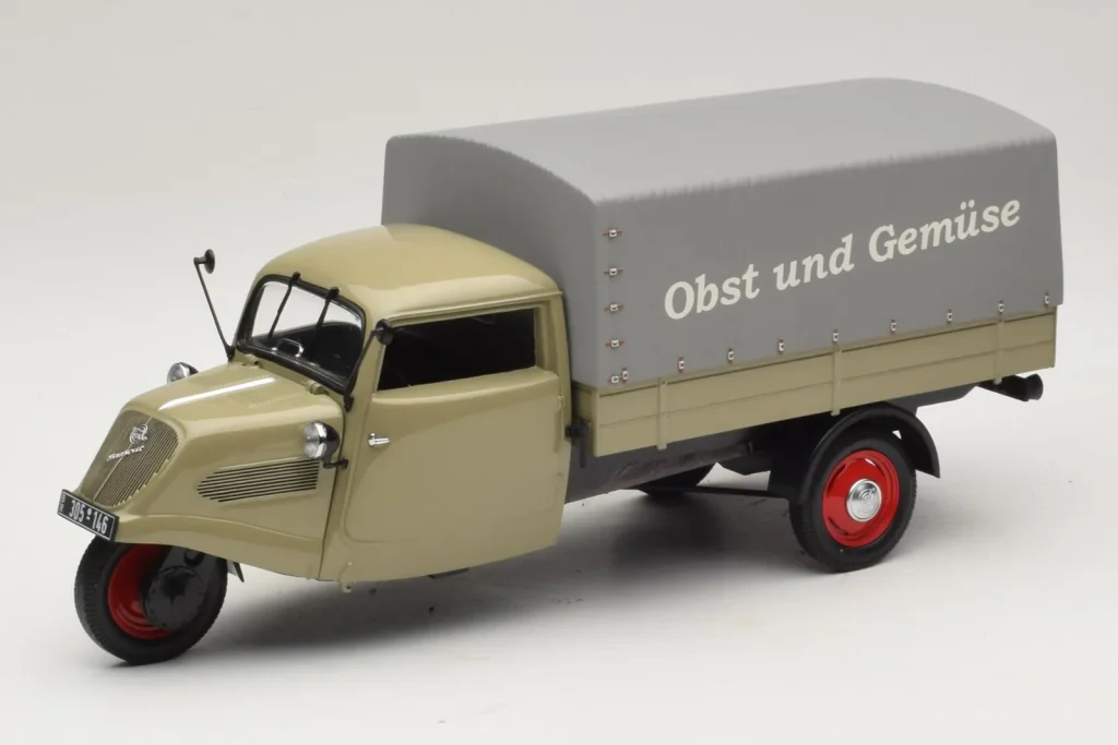โมเดลรถ 1:18 Tempo Hanseat Pickup Obst und Gemüse Minichamps (มือสอง)