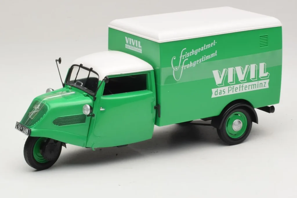 车型 1:18 Tempo Hanseat Van Vivil 绿色 Minichamps