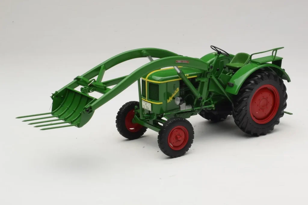 车型 1:18 Deutz F2L 514 Tractor Front Loader 绿色 Minichamps
