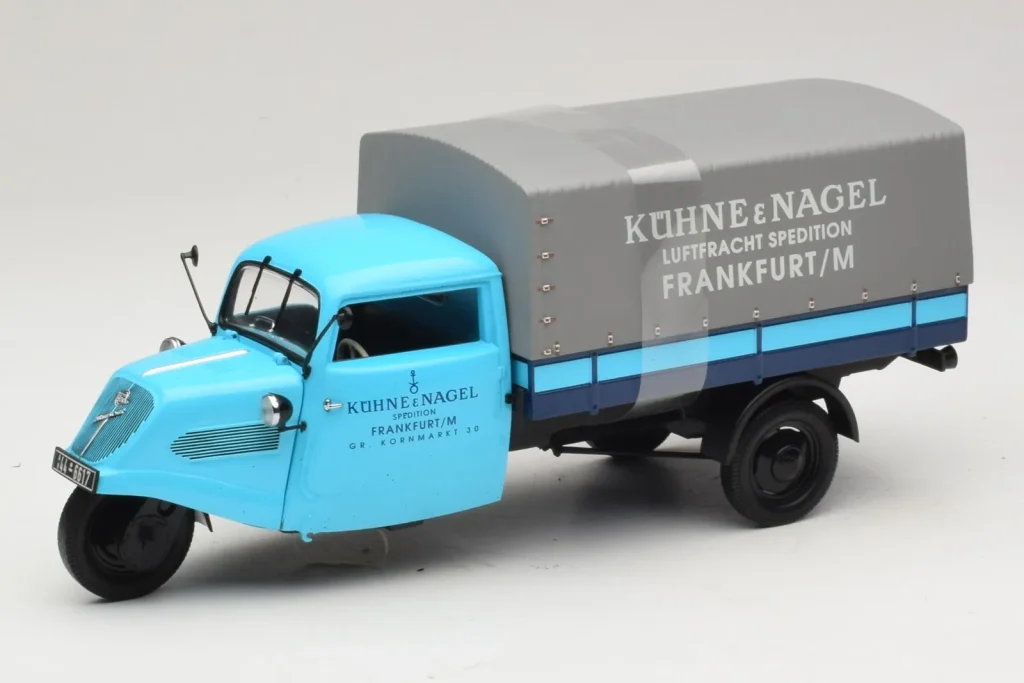 车型 1:18 Tempo Hanseat Pickup Kühne & Nagel Frankfurt Minichamps
