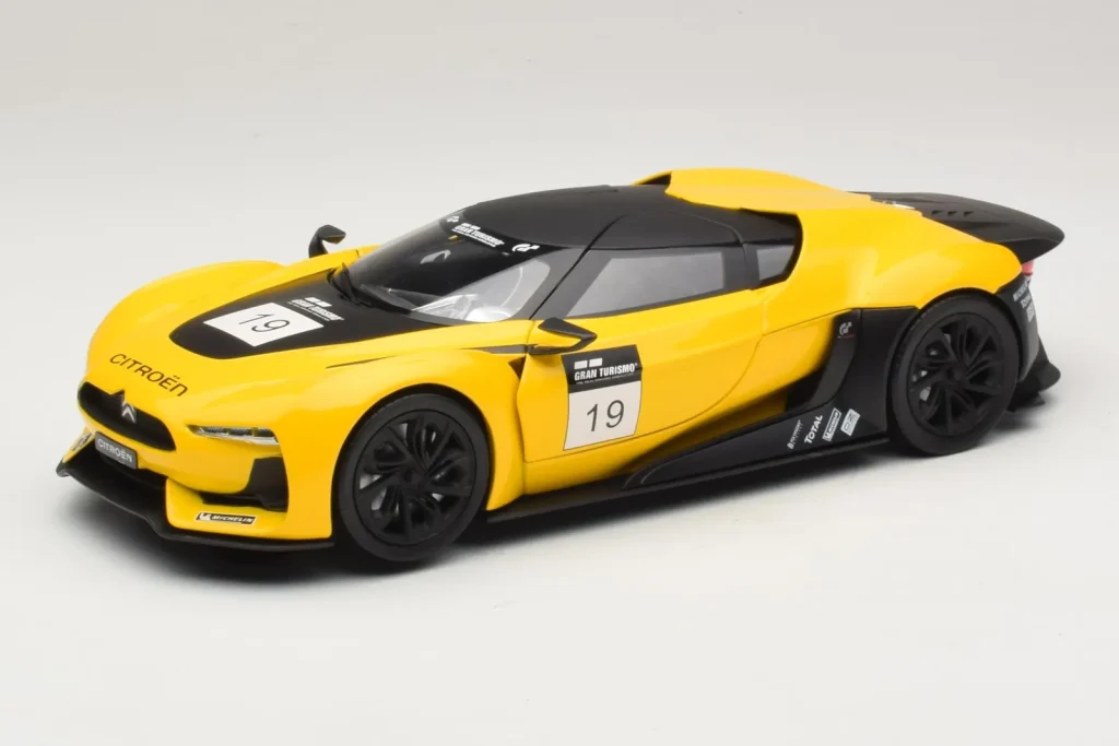 车型 1:18 Citroen GT Yellow & Black Norev