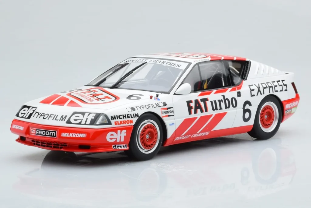车型 1:18 Alpine GTA J. Gouhier Europa Cup 年 1987 Otto