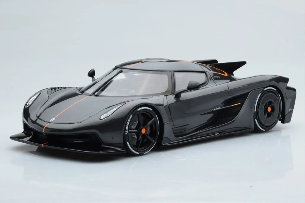 โมเดลรถ 1:18 Koenigsegg Jesko Absolut Graphite Gray Asia Exclusive GT Spirit