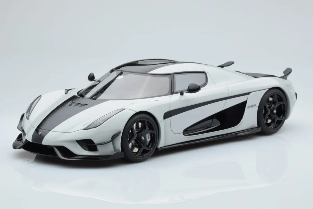 โมเดลรถ 1:18 Koenigsegg Regera Gray Asia Exclusive GT Spirit