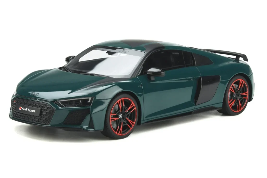 车型 1:18 Audi R8 4S Green Hell Tioma 绿色 GT Spirit
