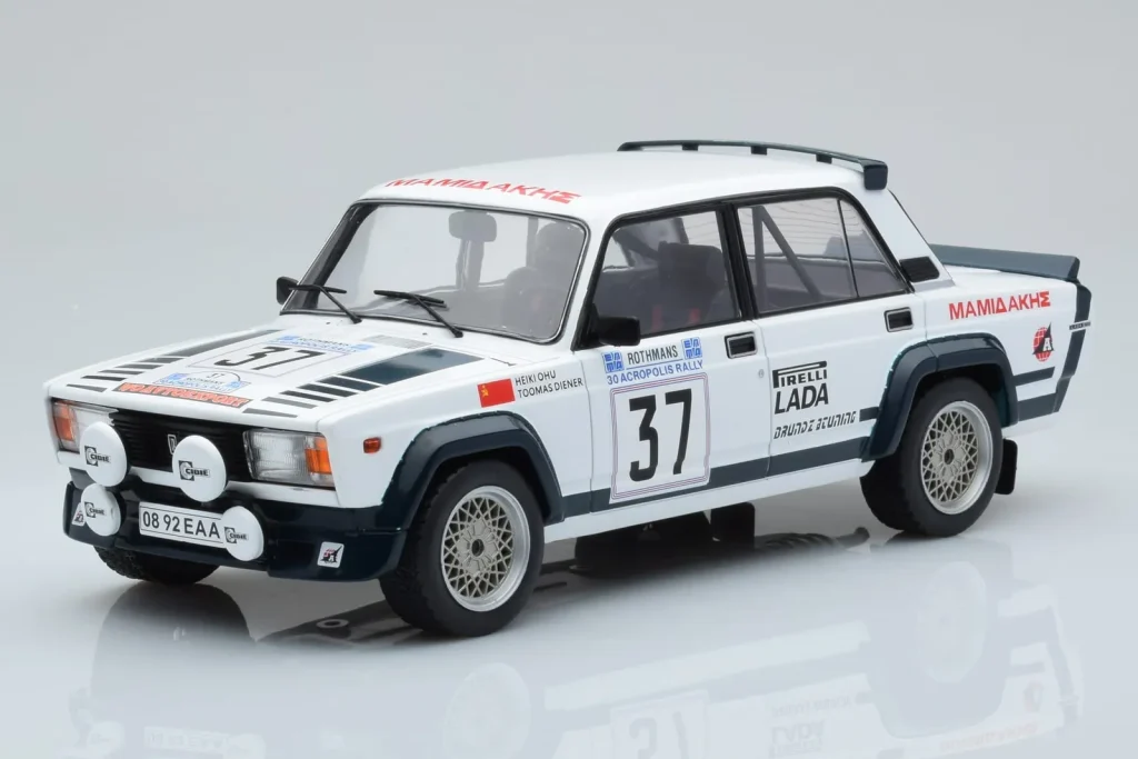 车型 1:18 Lada 2105 VFTS #37 H. Ohu Rally Acropolis 年 1983 IXO