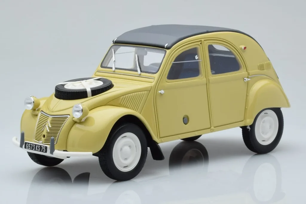 Model 1:18 Citroen 2CV Sahara yellow Otto