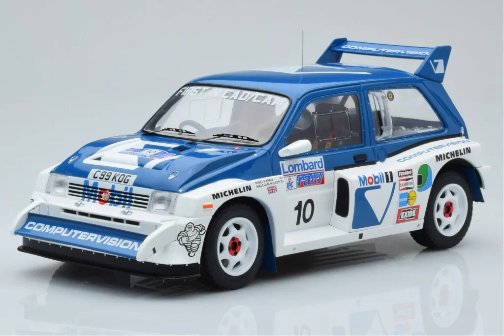 Model 1:18 MG Metro 6R4 #10 M. Wilson / N. Harris RAC Rally year 1986 IXO