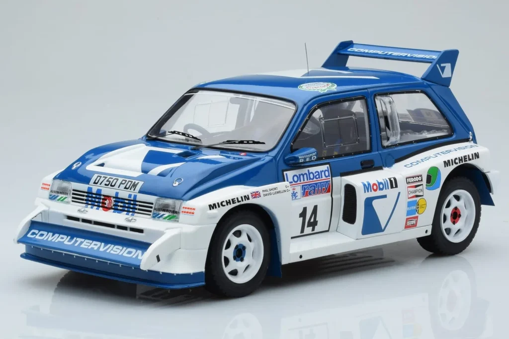 车型 1:18 MG Metro 6R4 #14 D. Llewellin / P. Short RAC Rally 年 1986 IXO