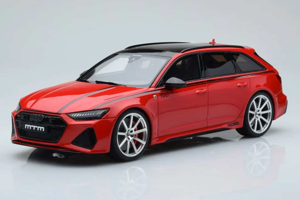Model 1:18 Audi RS6 MTM C8 Avant Tango red GT Spirit