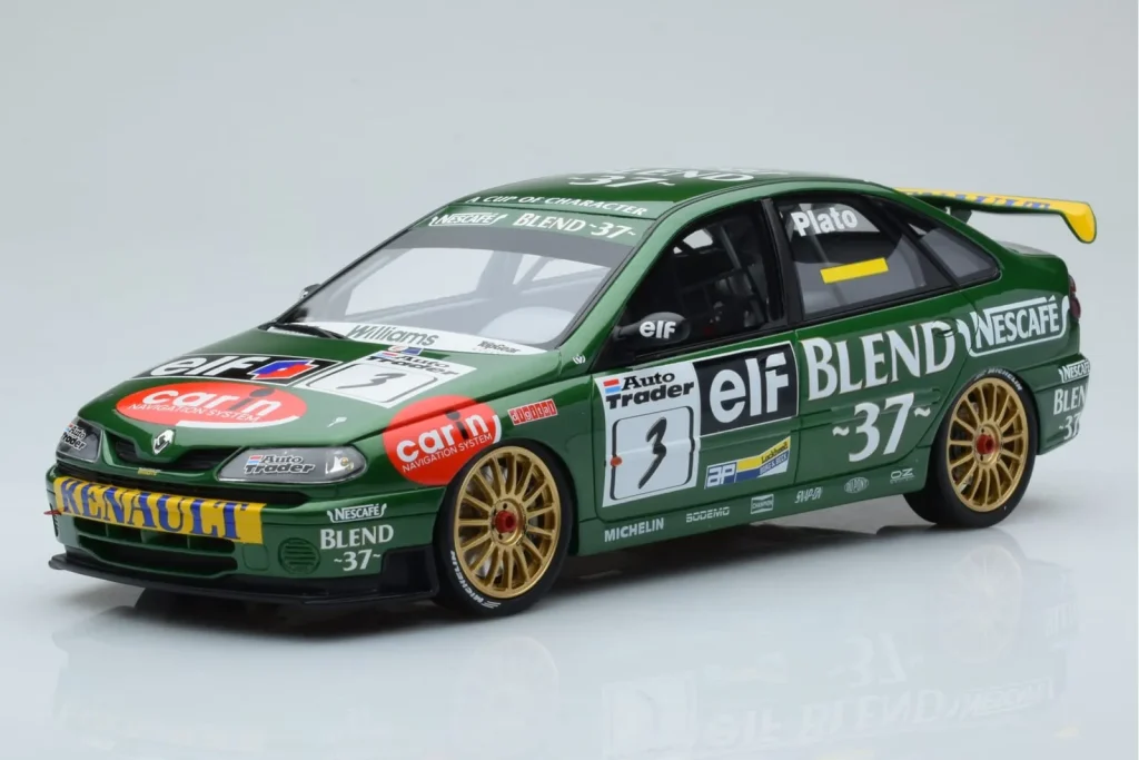 车型 1:18 Renault Laguna #3 J. Plato Oulton Park BTCC 年 1998 Otto