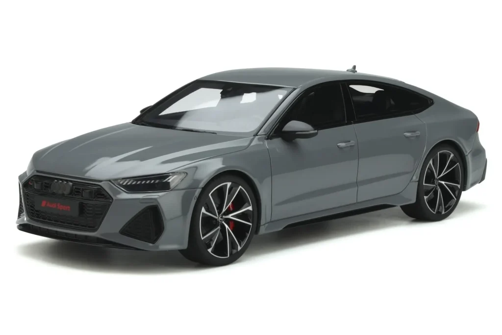 车型 1:18 Audi RS7 C8 Sportback Nardo 灰色 GT Spirit