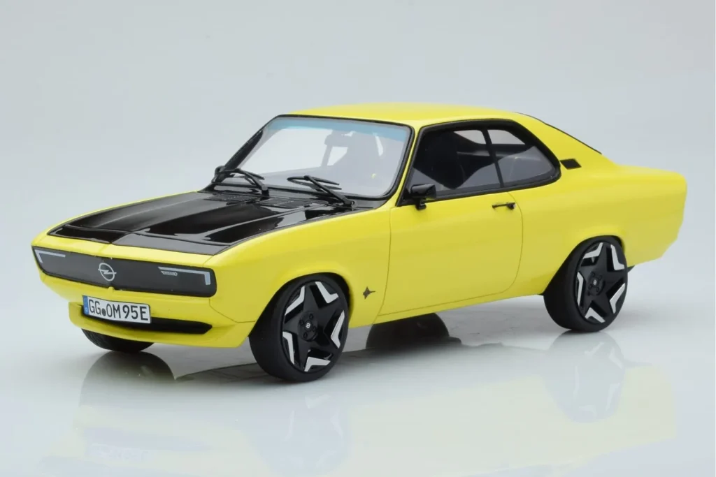 车型 1:18 Opel Manta GSE Elektromod 黄色 Otto