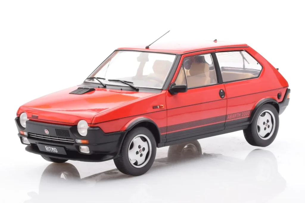 โมเดลรถ 1:18 Fiat Ritmo TC 125 Abarth สีแดง MCG