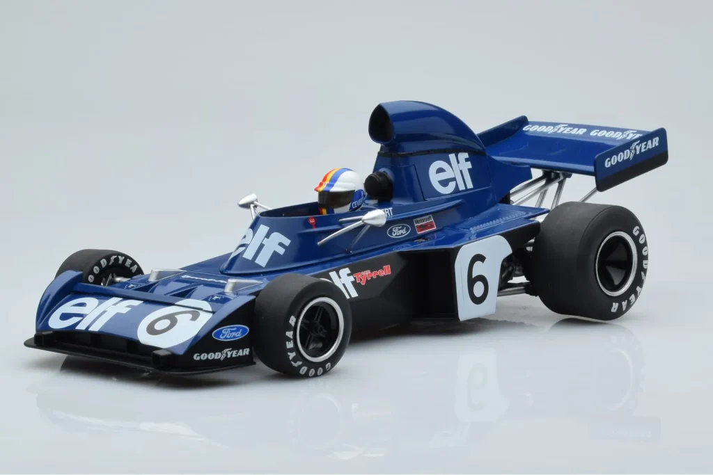 车型 1:18 Tyrrell 006 Ford #6 F. Cevert Belgium GP 年 1973 MCG