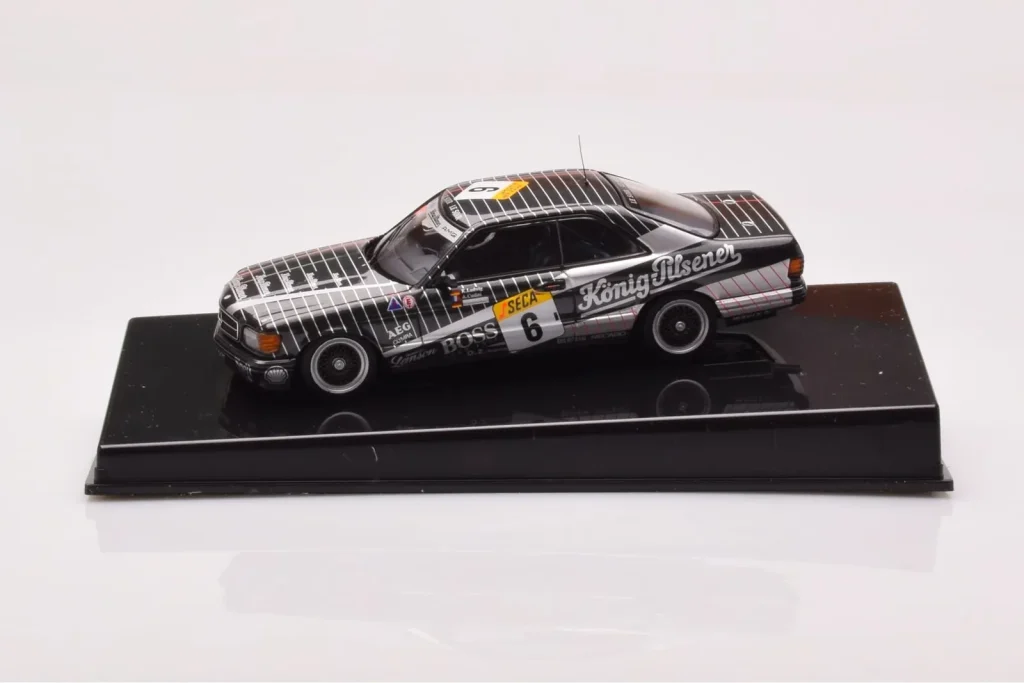 โมเดลรถ 1:43 Mercedes 500 SEC AMG #6 24 Hours of Spa ปี 1989 AUTOart