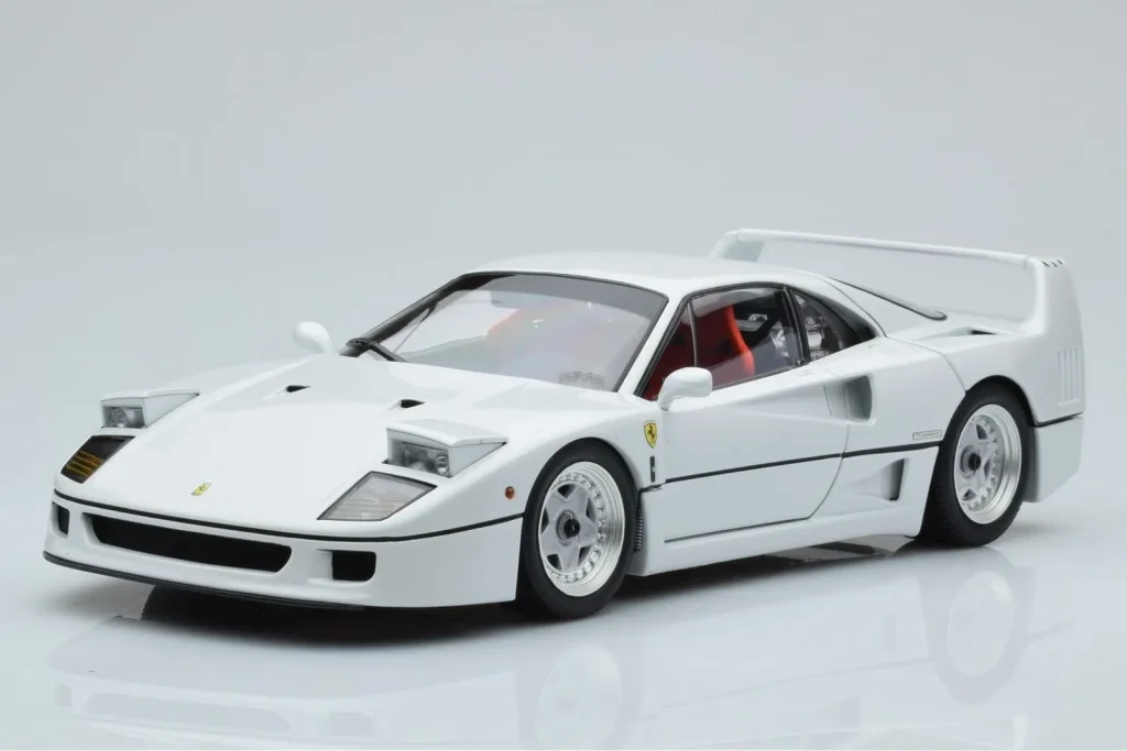 Model 1:18 Ferrari F40 Pearl white Kyosho