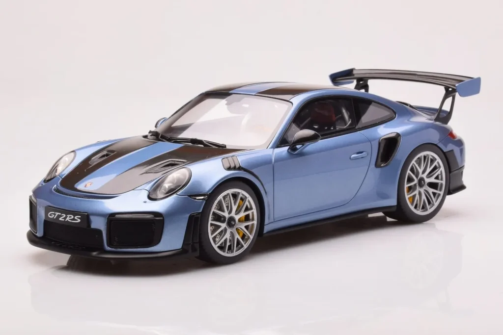 Model 1:18 Porsche 911 991.2 GT2 RS blue GT Spirit