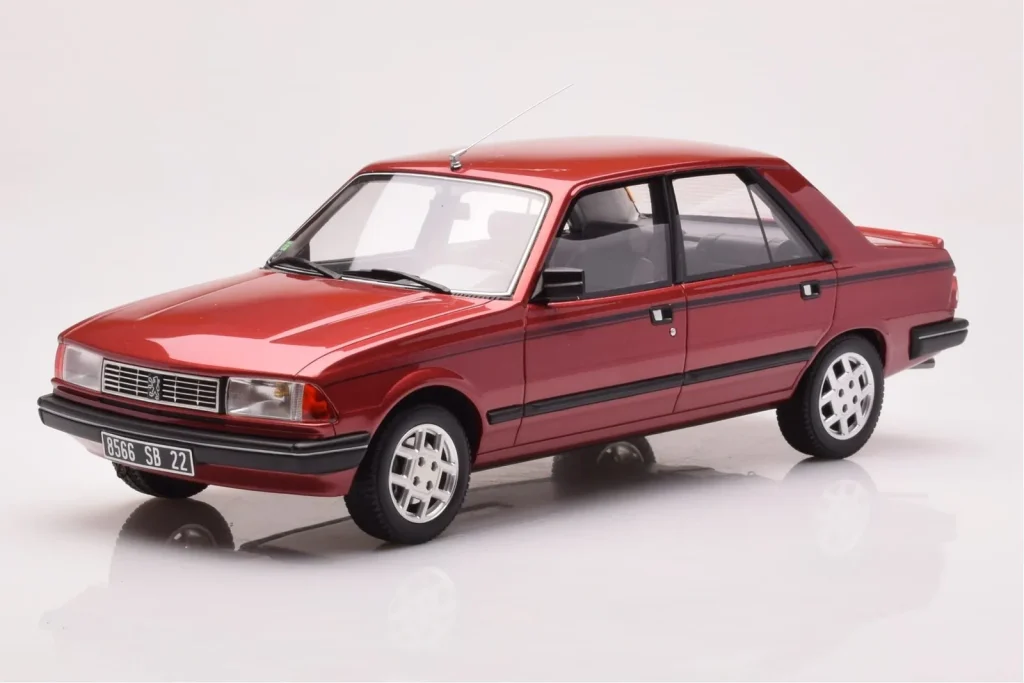 Model 1:18 Peugeot 305 GTX Red Plaisir Otto
