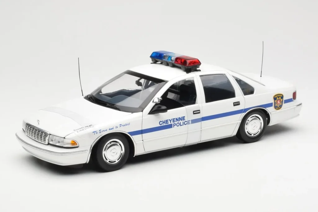Model 1:18 Chevrolet Caprice Cheyenne Police UT Models