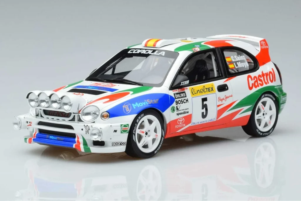 车型 1:18 Toyota Corolla WRC #4 C. Sainz / L. Moya Rally Monte Carlo Winner 年 1998 Otto