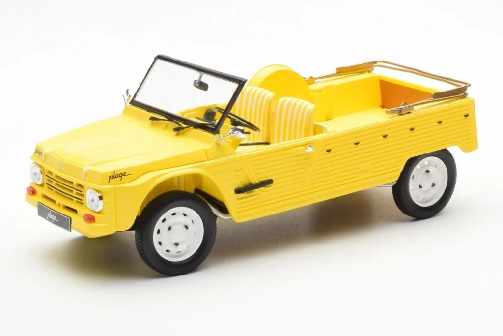 Model 1:18 Citroen Mehari Plage yellow Norev