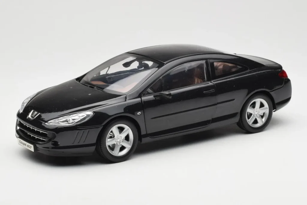 Model 1:18 Peugeot 407 Coupe Black Norev