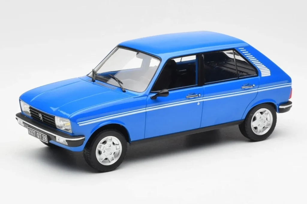 车型 1:18 Peugeot 104 S Ibis 蓝色 Norev