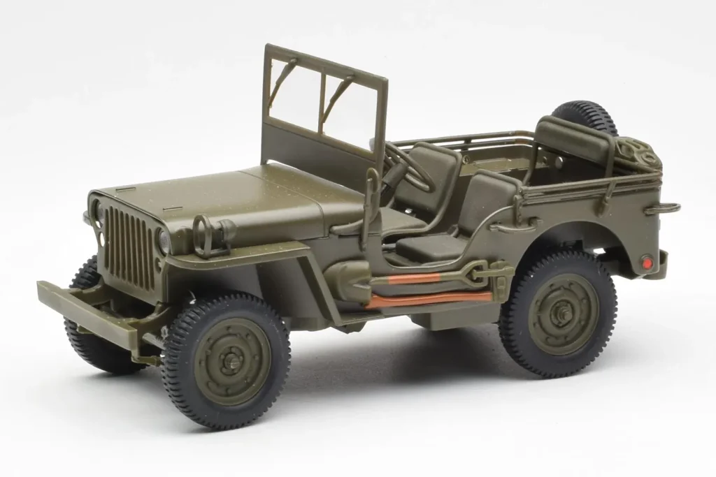 โมเดลรถ 1:18 Jeep Willys USA UT Models (มือสอง)