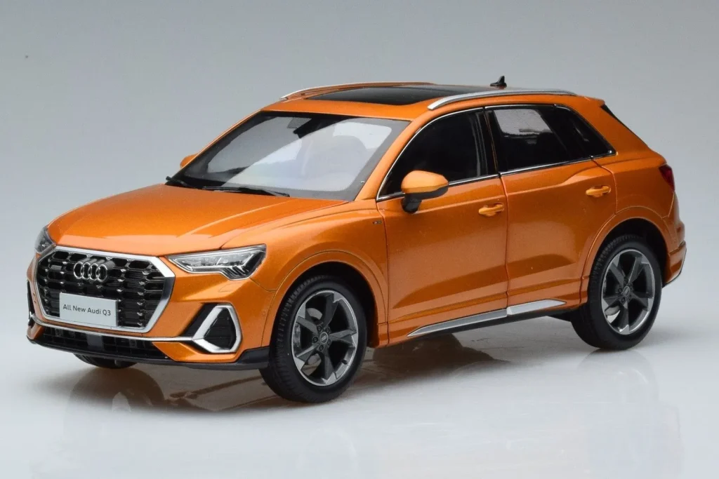 车型 1:18 Audi Q3 F3 橙色 FAW
