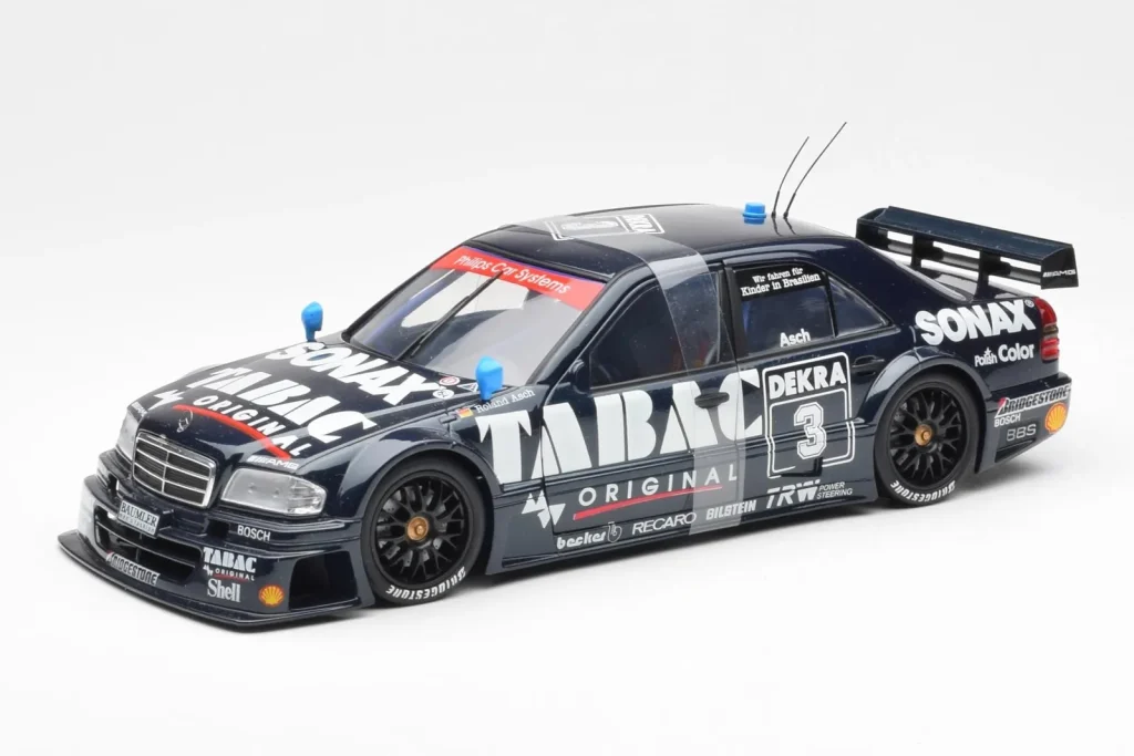 โมเดลรถ 1:18 Mercedes C-Class W202 #3 R. Asch DTM ปี 1994 UT Models