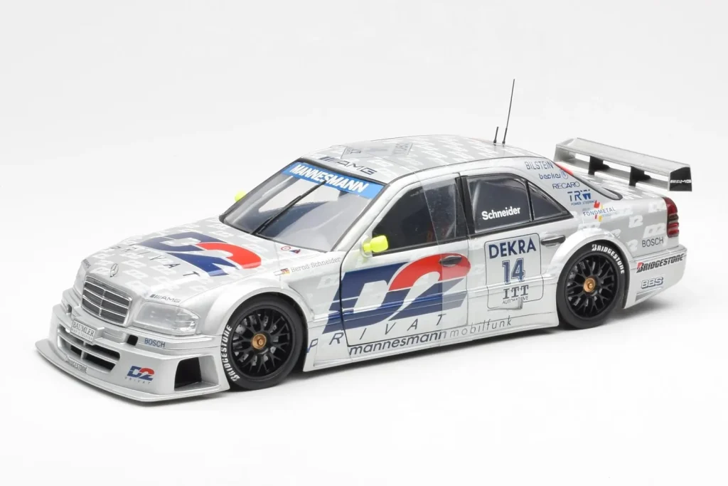 โมเดลรถ 1:18 Mercedes C-Class W202 #14 Team AMG B. Schneider DTM ปี 1995 UT Models