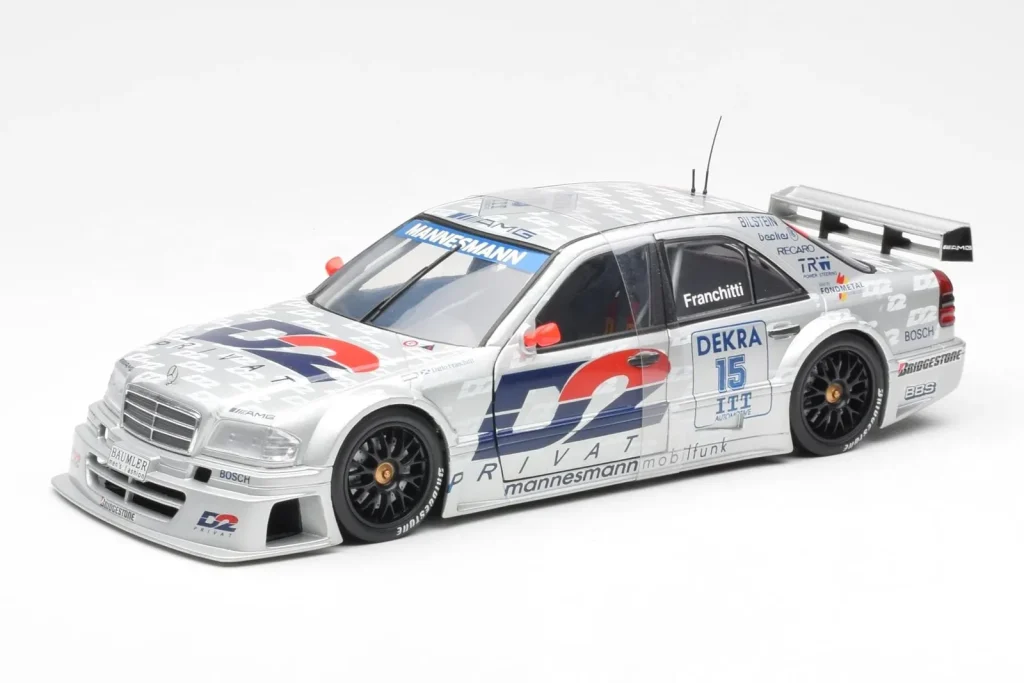 โมเดลรถ 1:18 Mercedes C-Class W202 #15 Team AMG A. Franchetti DTM ปี 1995 UT Models