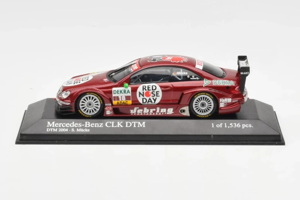 车型 1:43 Mercedes CLK #18 Team Persson S. Mucke DTM 年 2004 Minichamps