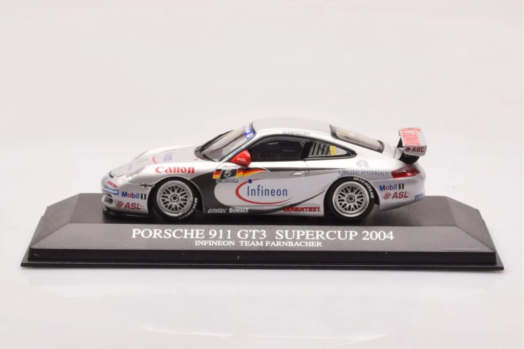 车型 1:43 Porsche 911 996 GT3 Cup Infineon #5 W. Henzler Porsche Supercup Winner 年 2004 Minichamps